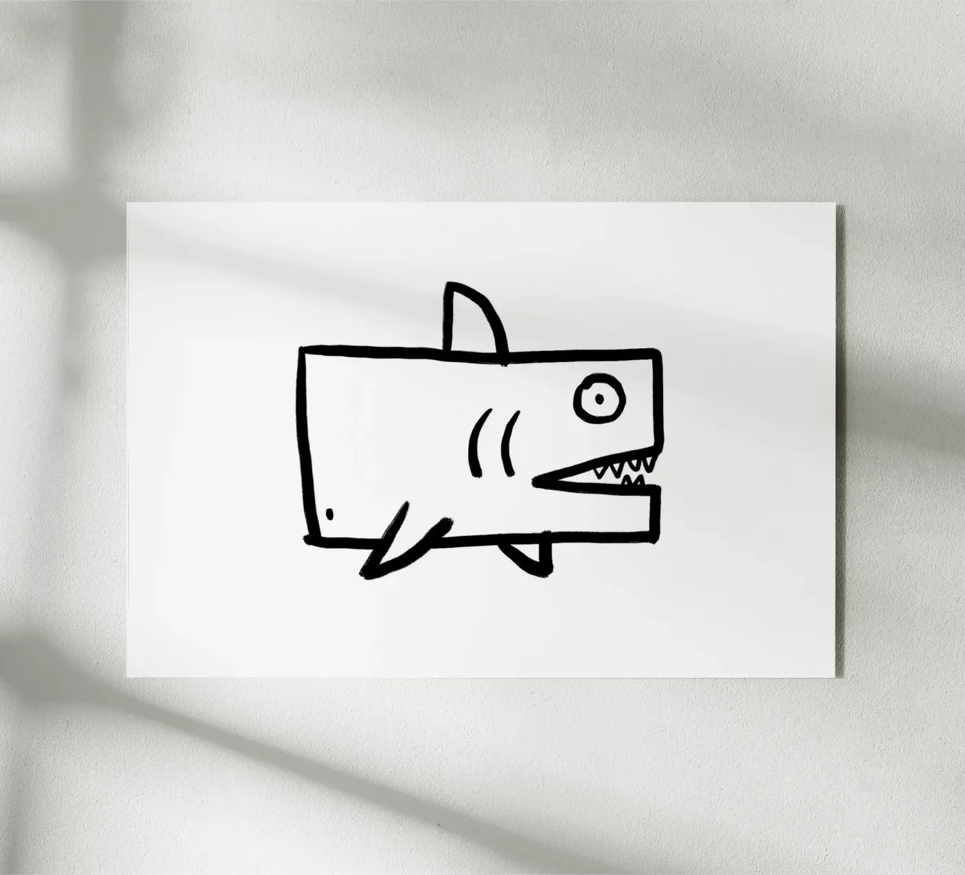 Hai Acryl-Glas von aucontraire