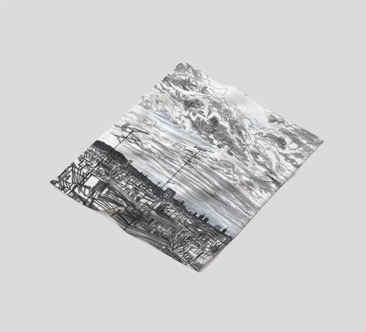 Sich ausbreitende Wolken Fleecedecke von Asobōze