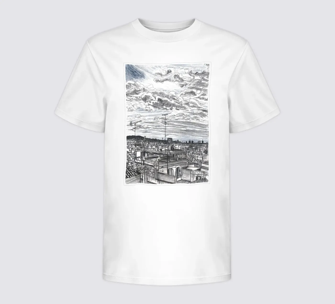 Spreading Clouds t-shirt bambini da Asobōze