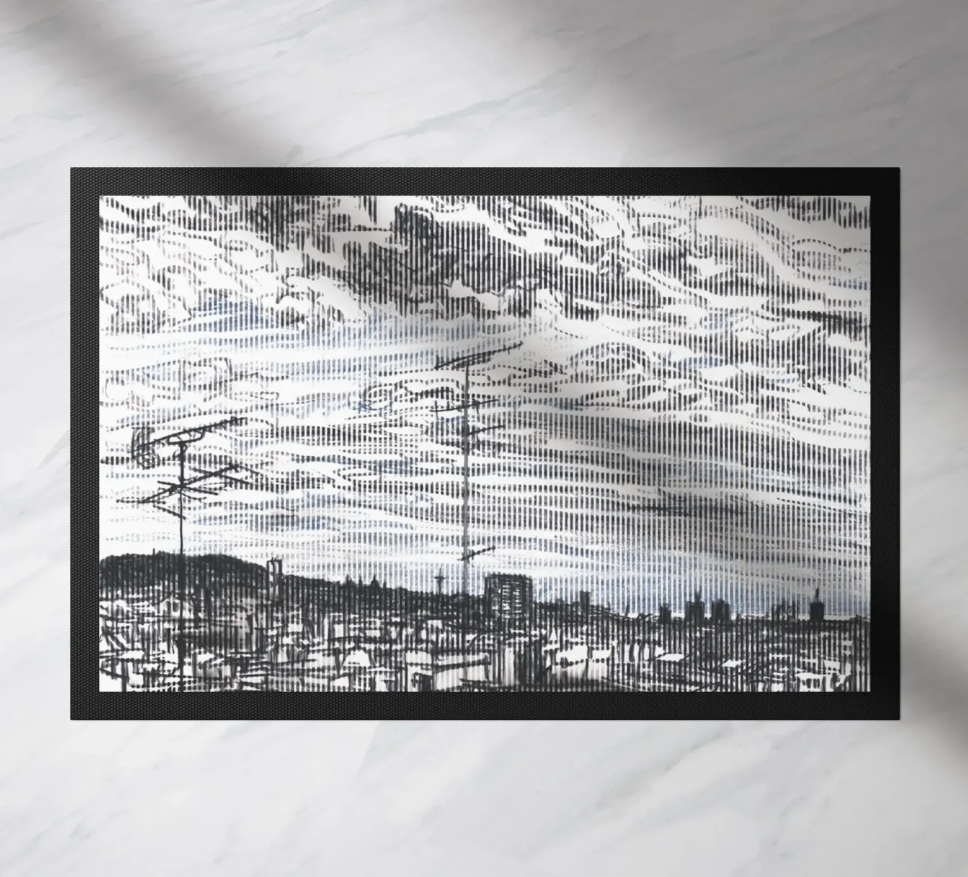 Spreading Clouds paillasson de Asobōze