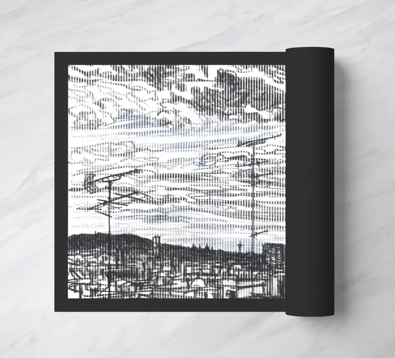 Nuvole diffuse zerbino da Asobōze