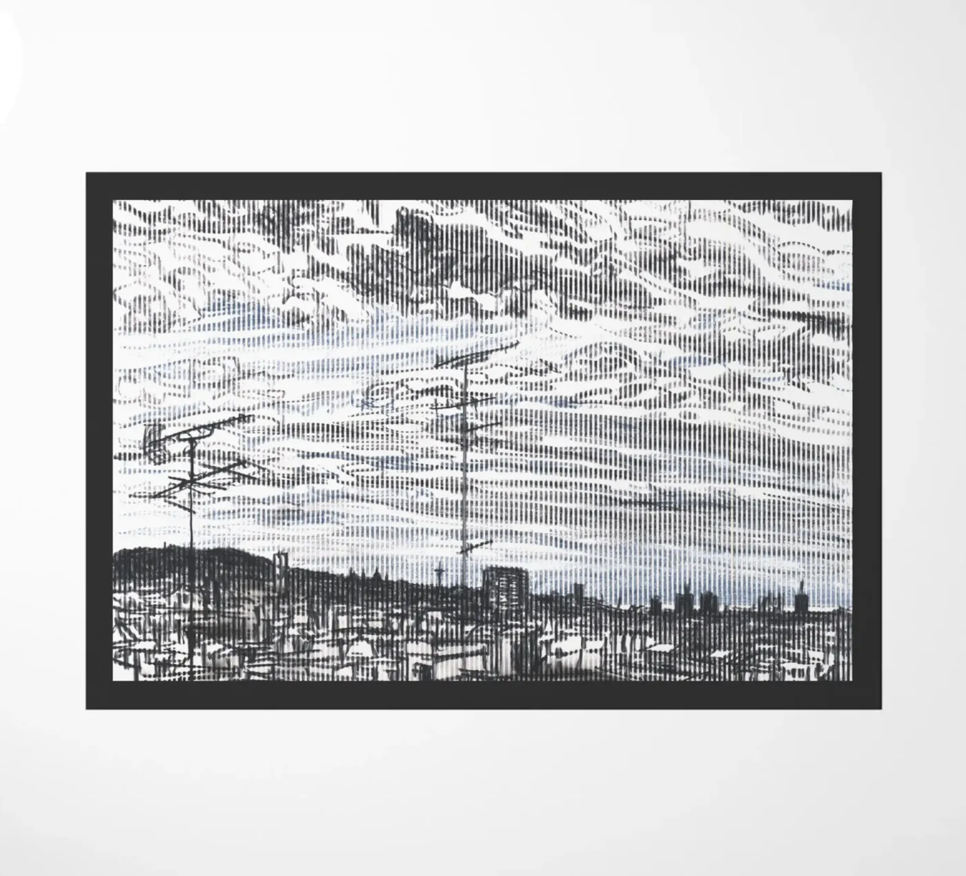 Spreading Clouds paillasson de Asobōze