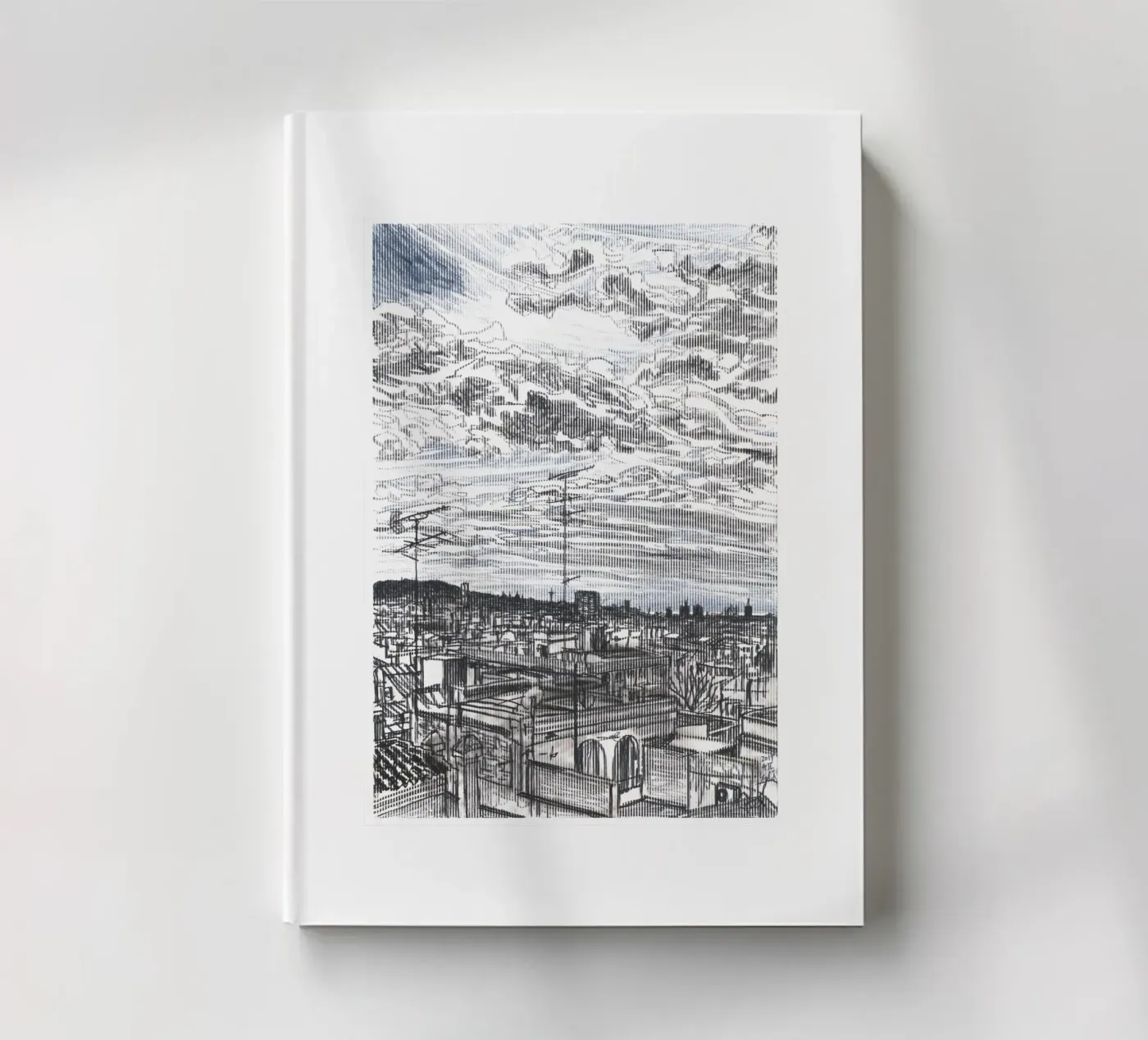 Spreading Clouds notebook by Asobōze