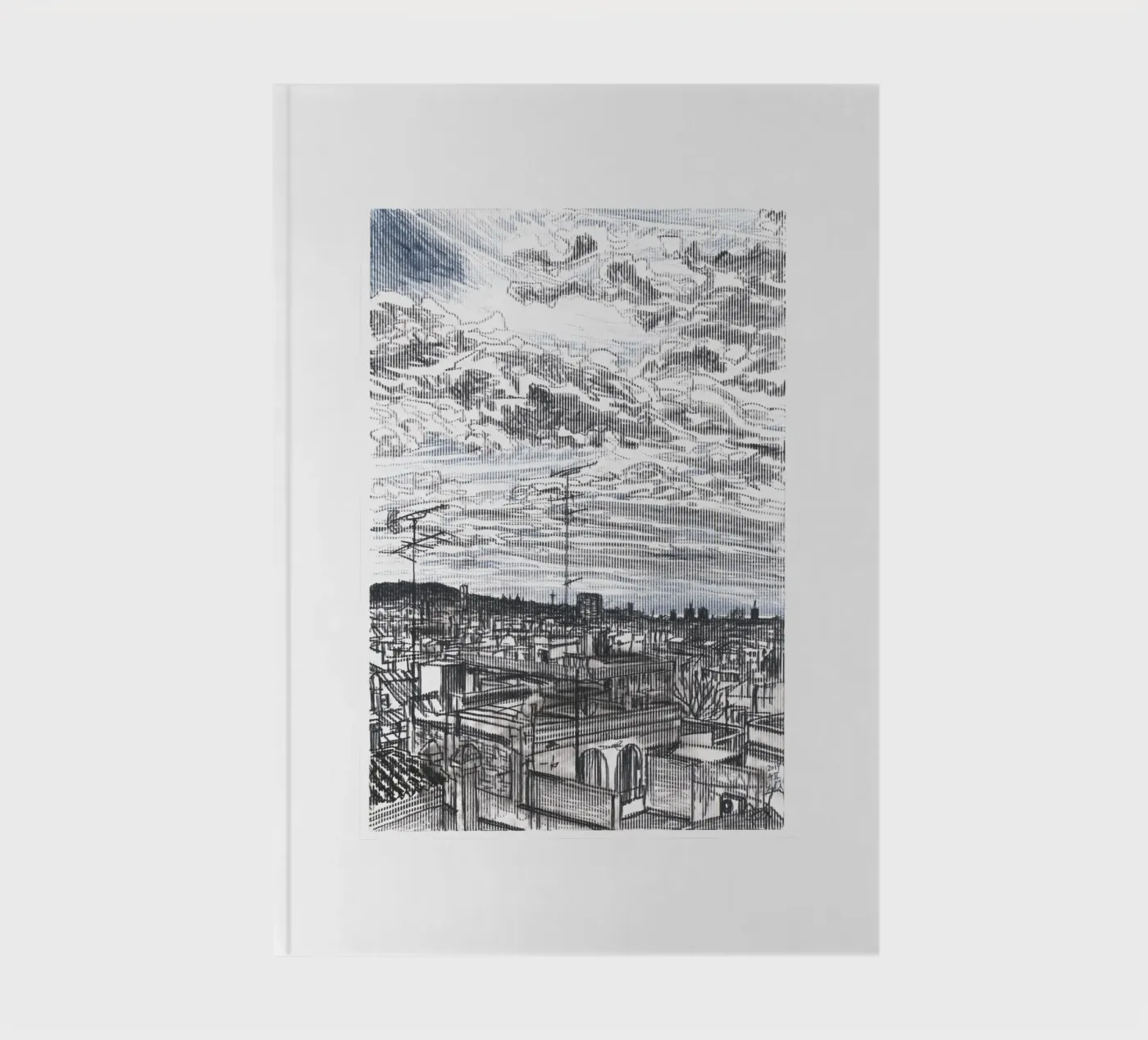 Spreading Clouds notebook by Asobōze