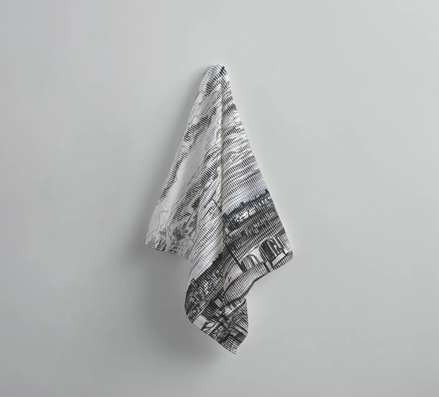 Spreading Clouds towel by Asobōze