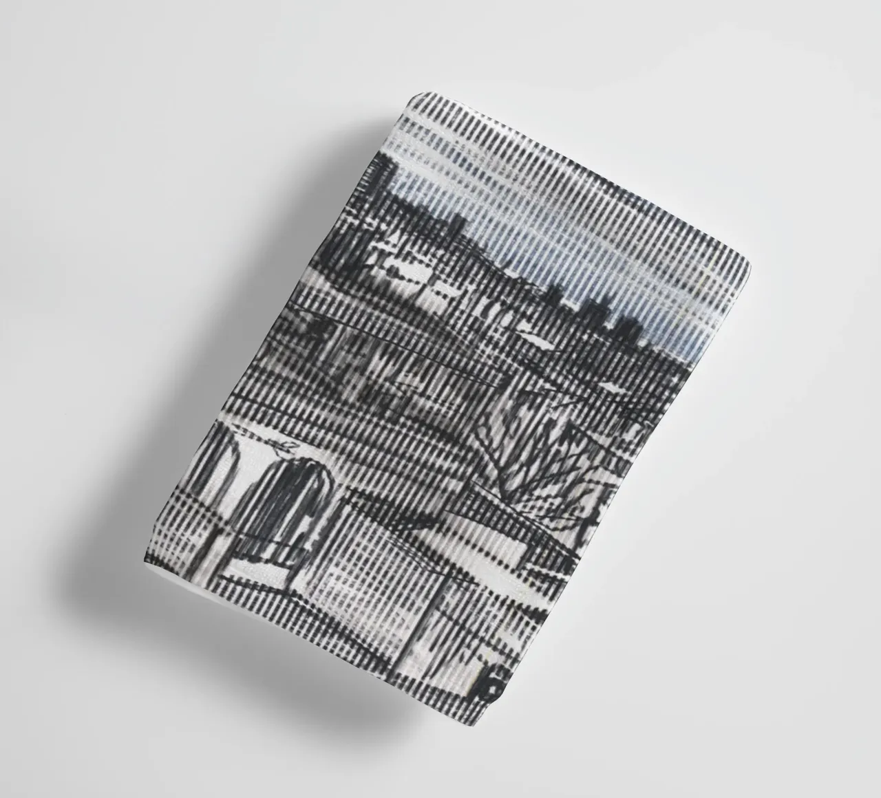 Nuvole diffuse asciugamano da bagno da Asobōze