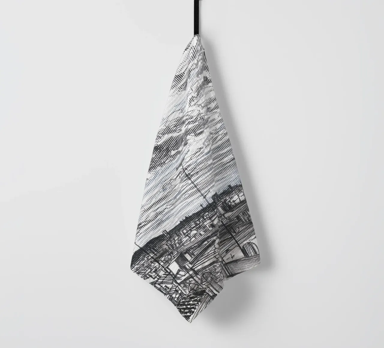 Nuvole diffuse canovaccio da cucina da Asobōze