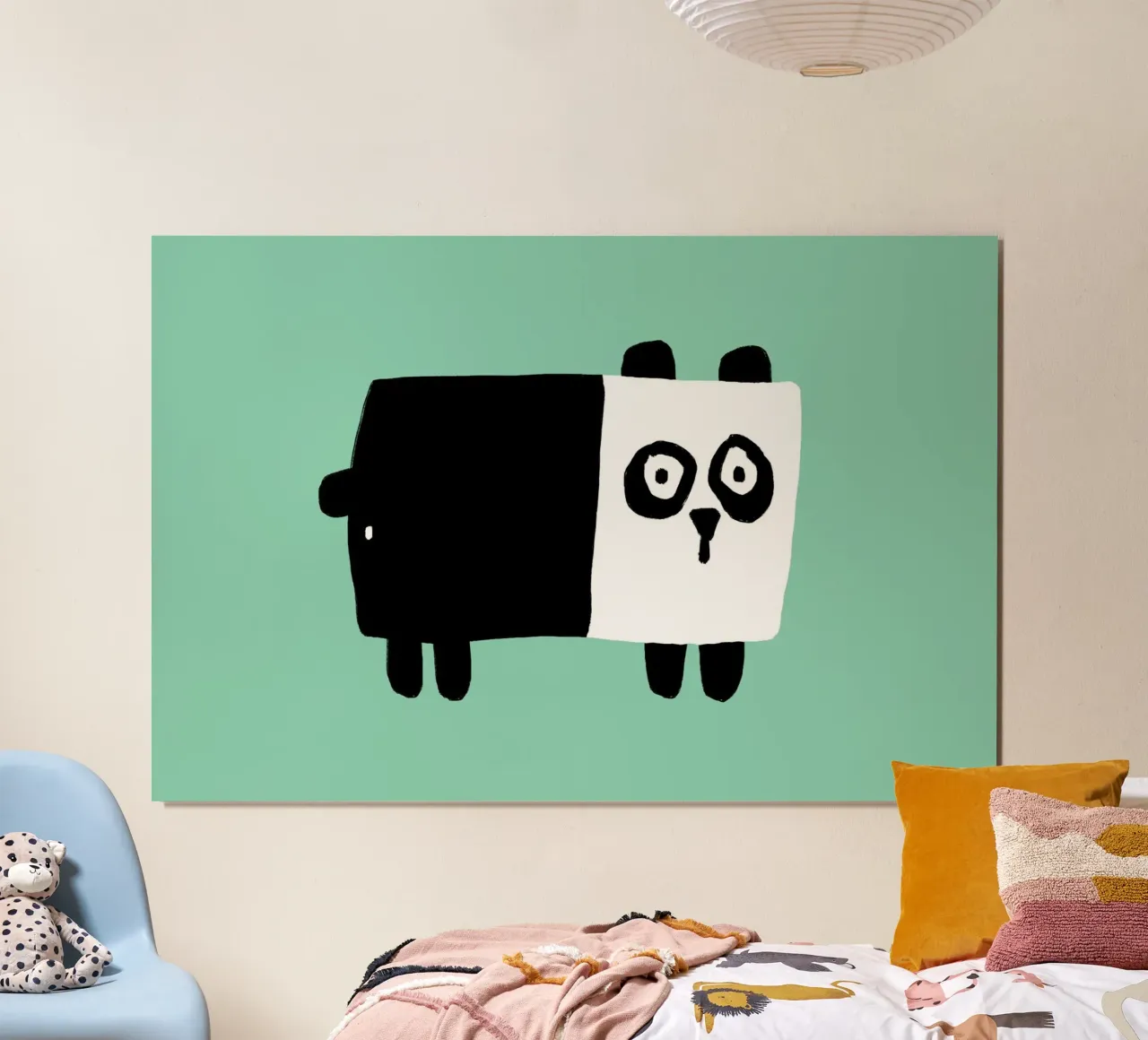 Panda poster da aucontraire