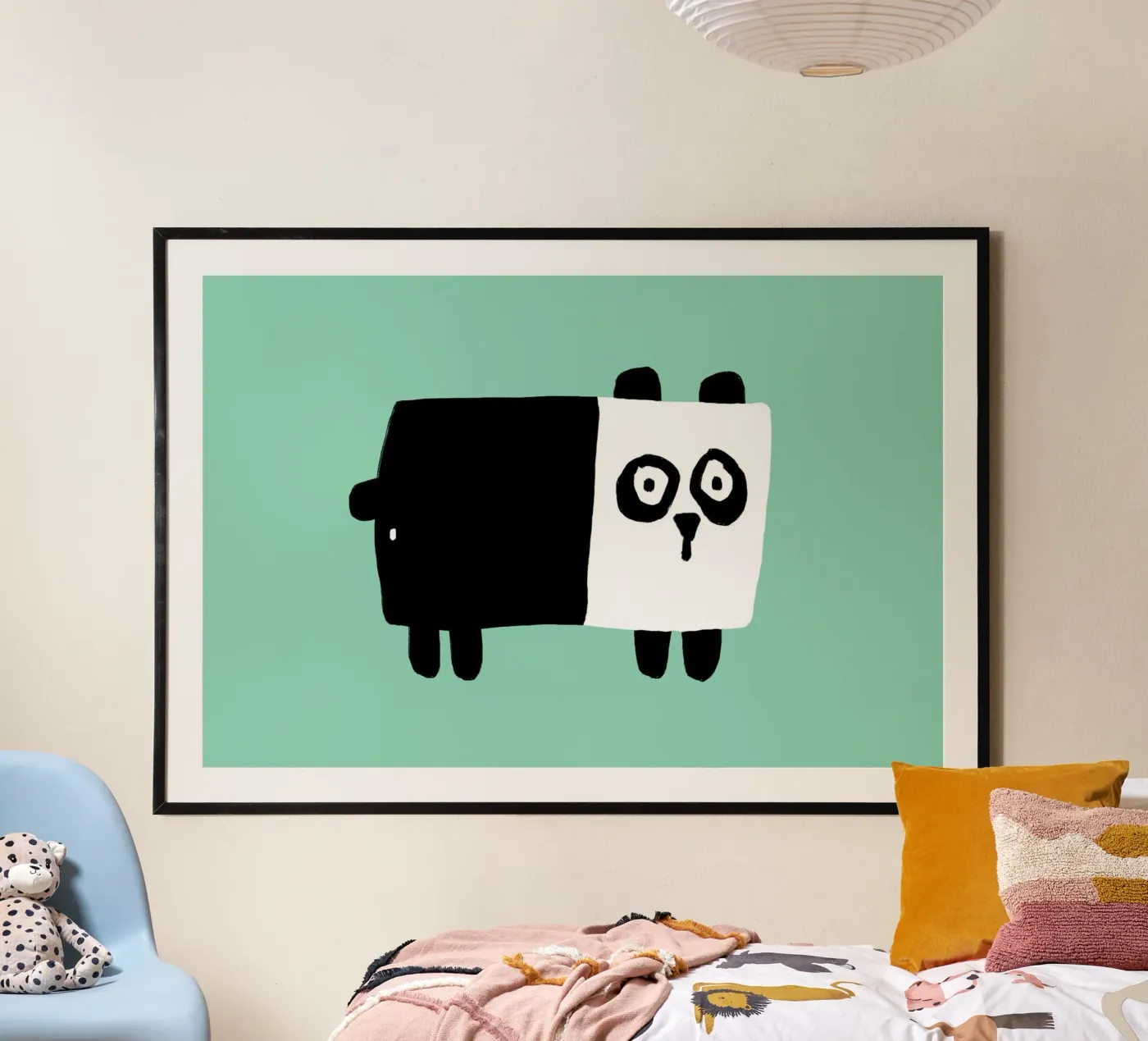 Panda poster by aucontraire