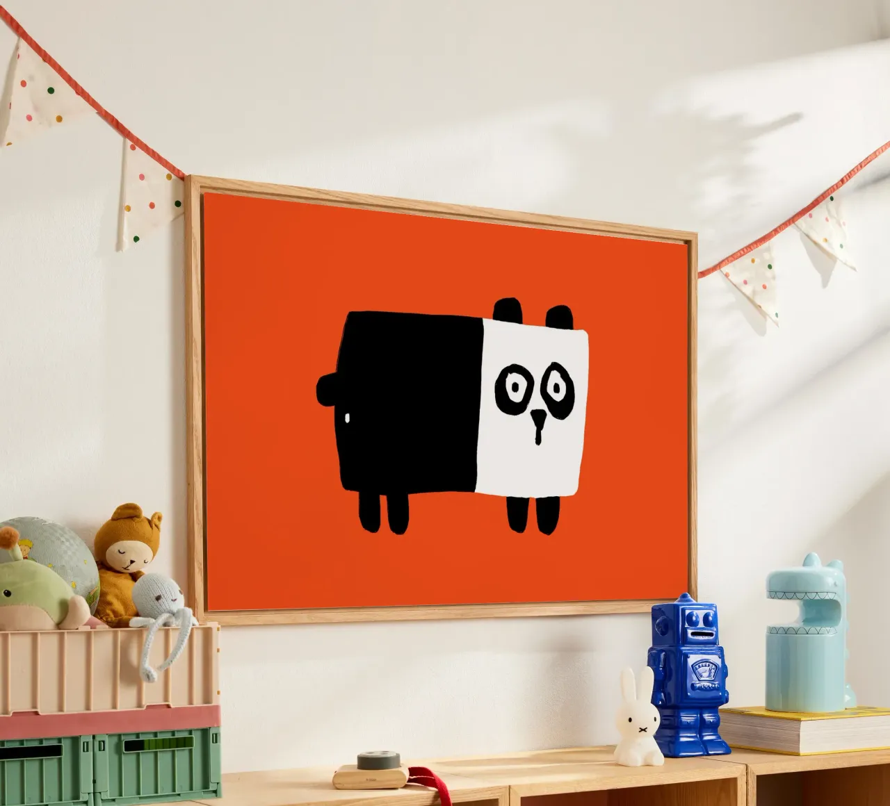 orso panda plexiglass da aucontraire