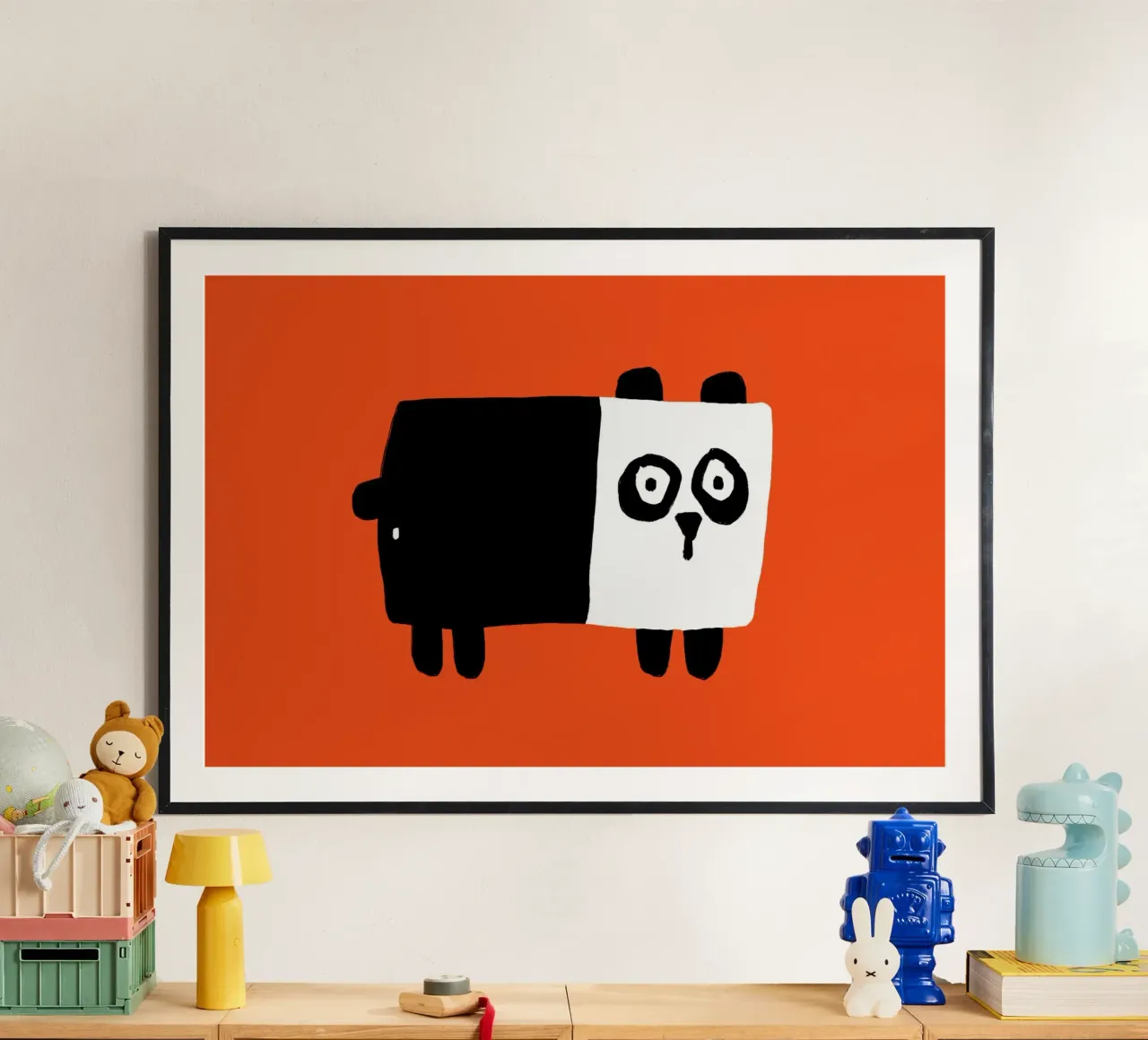 orso panda poster da aucontraire