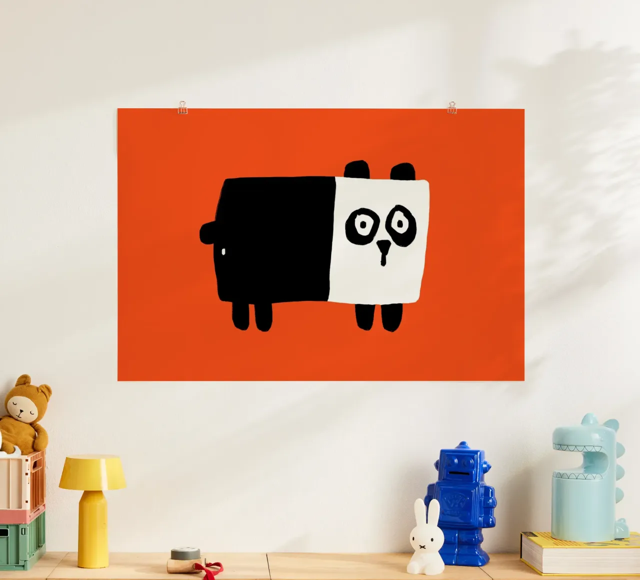 orso panda poster da aucontraire