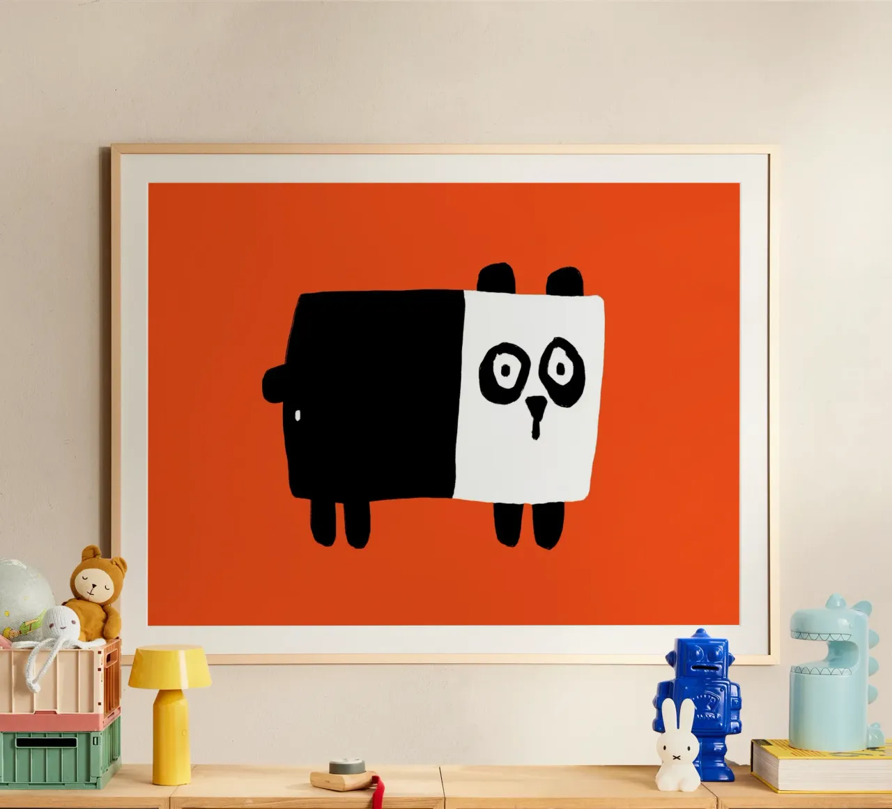 orso panda poster da aucontraire