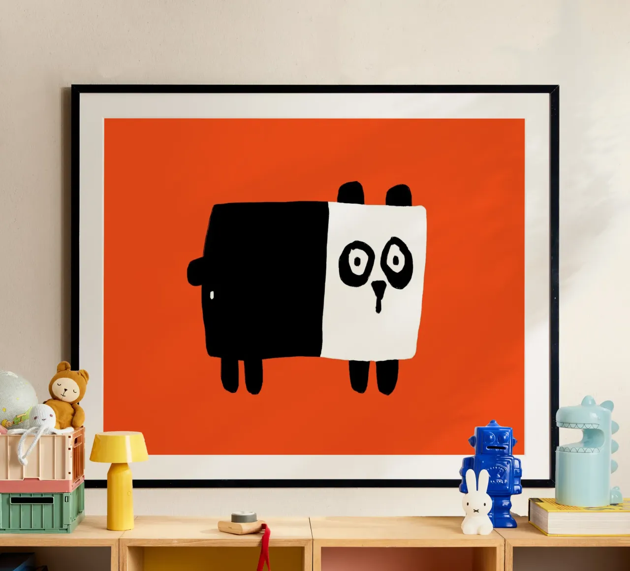 orso panda poster da aucontraire