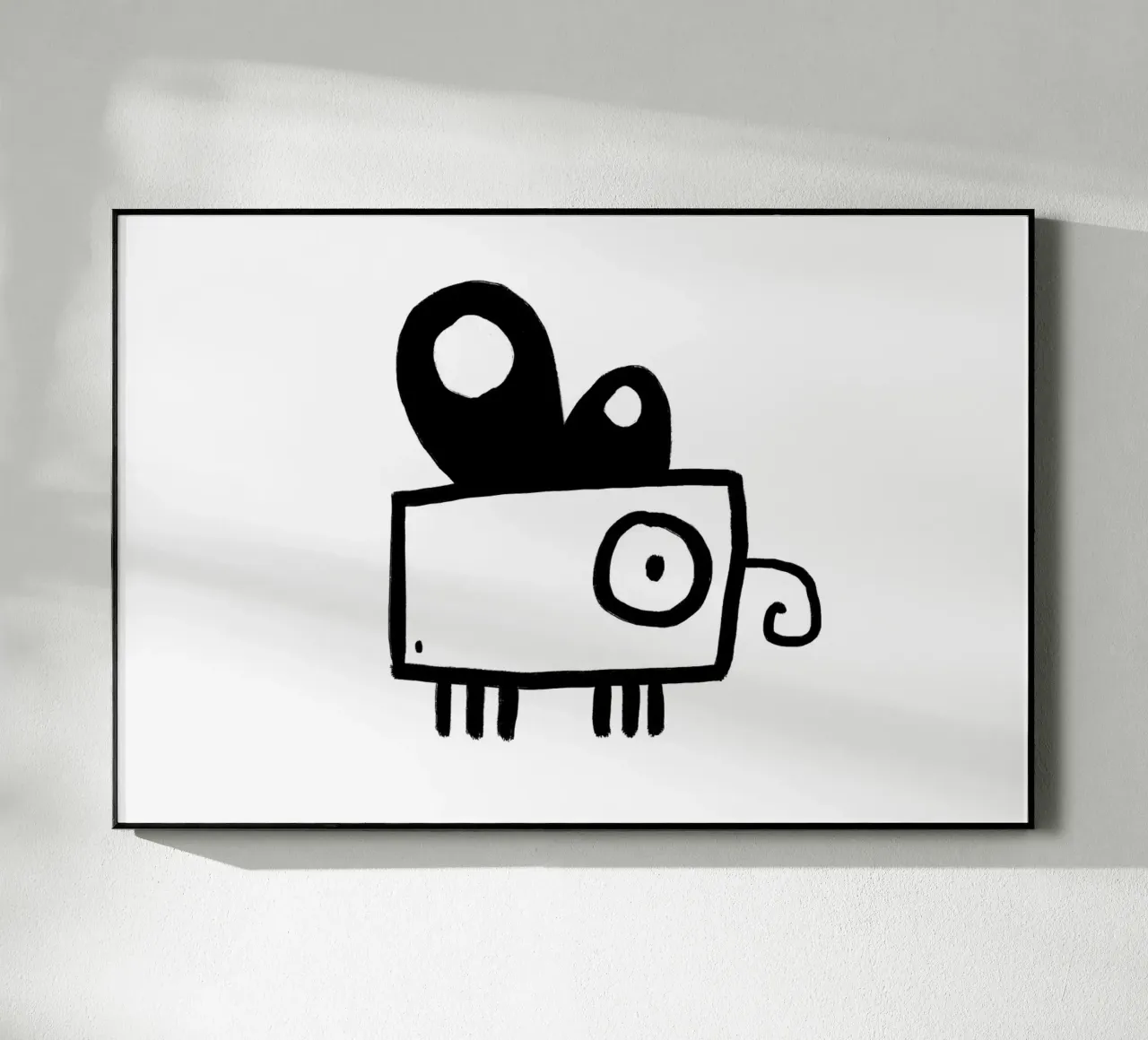 Vlinder acryl van aucontraire