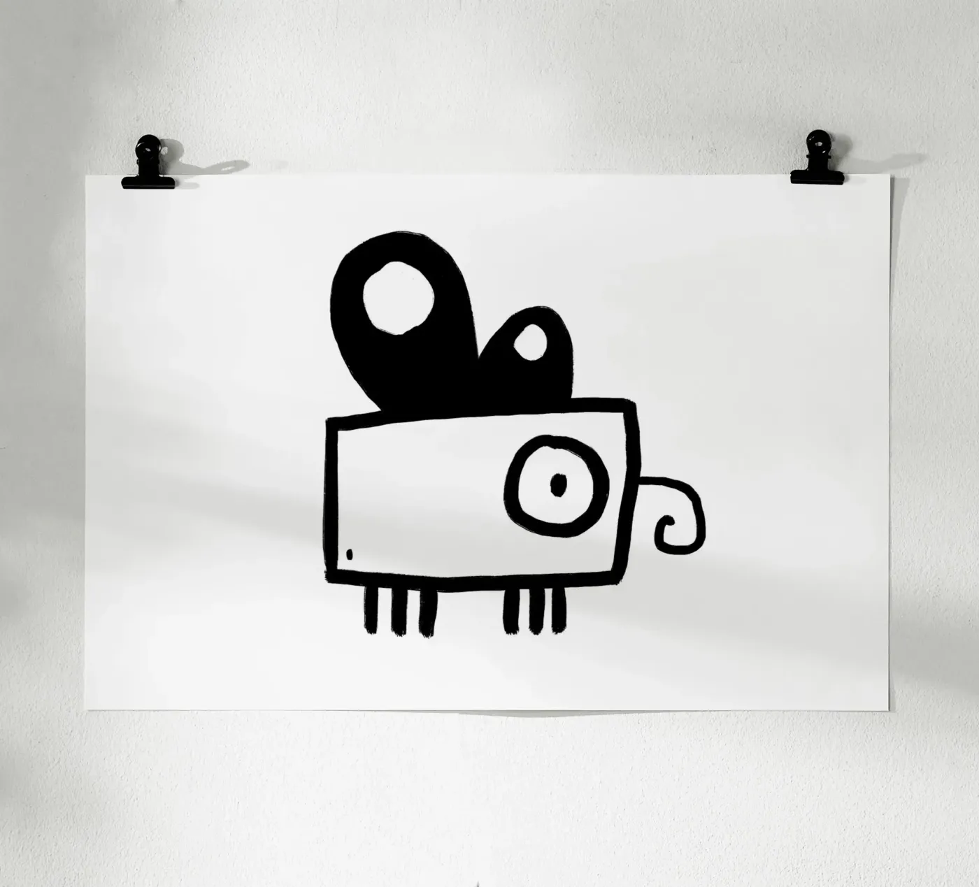 Butterfly poster de aucontraire