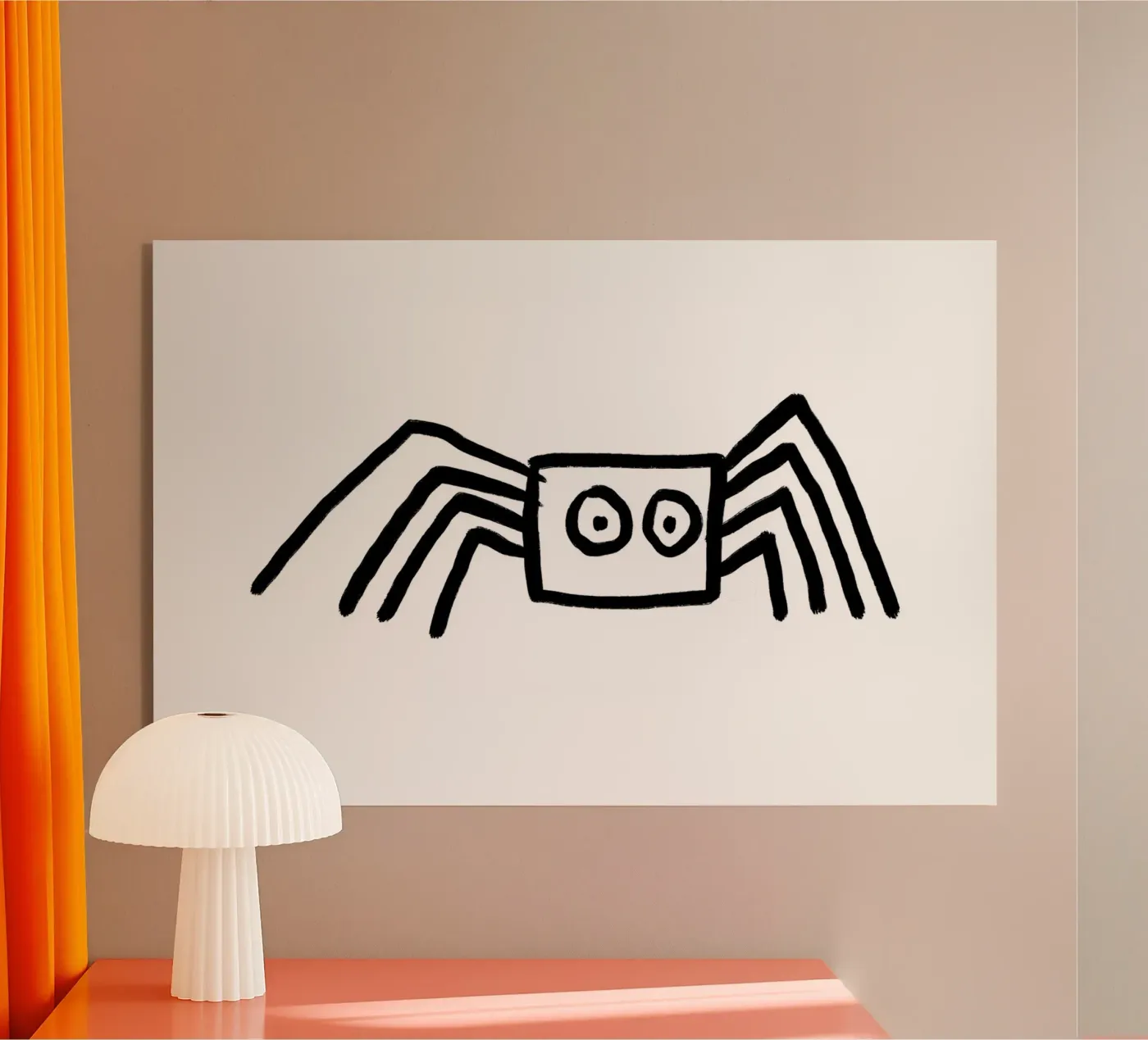 Spider Acryl-Glas von aucontraire