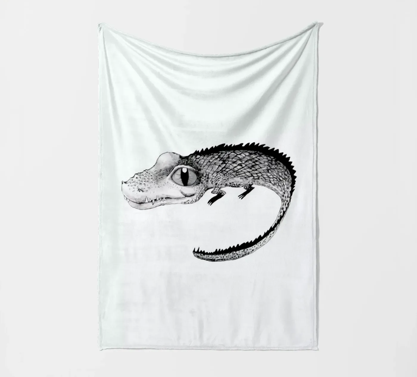 Crocodile fleecedeken van Tvinkla