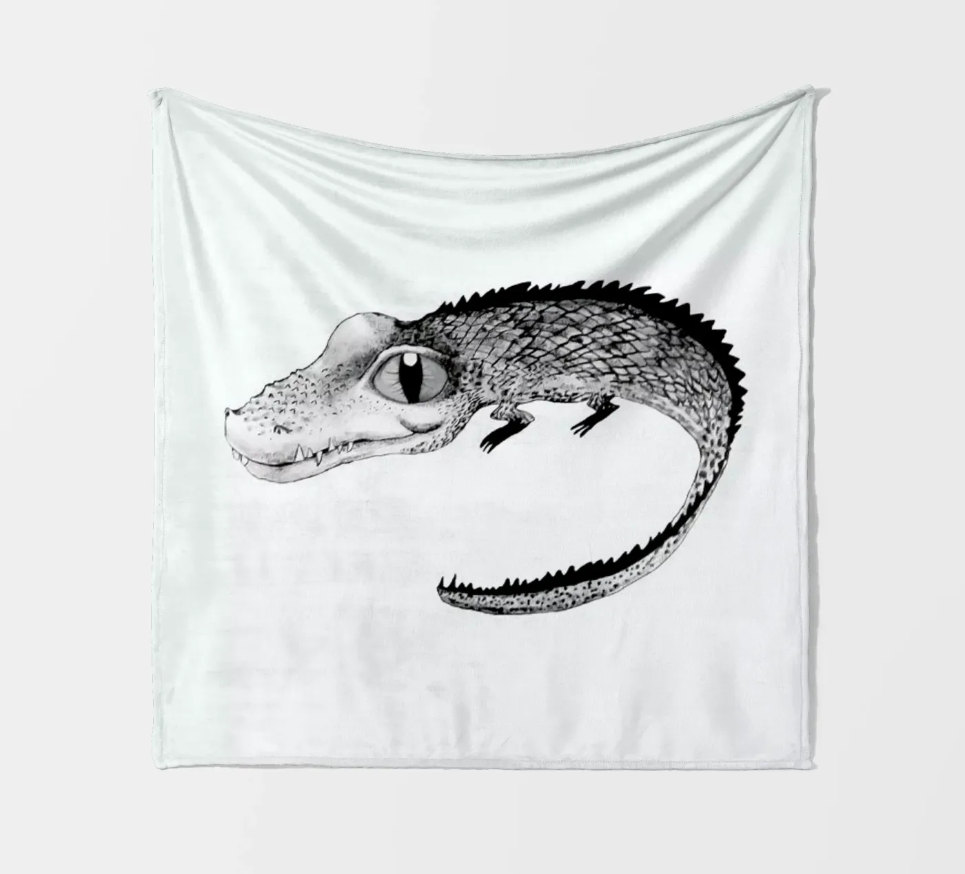 Crocodile fleecedeken van Tvinkla