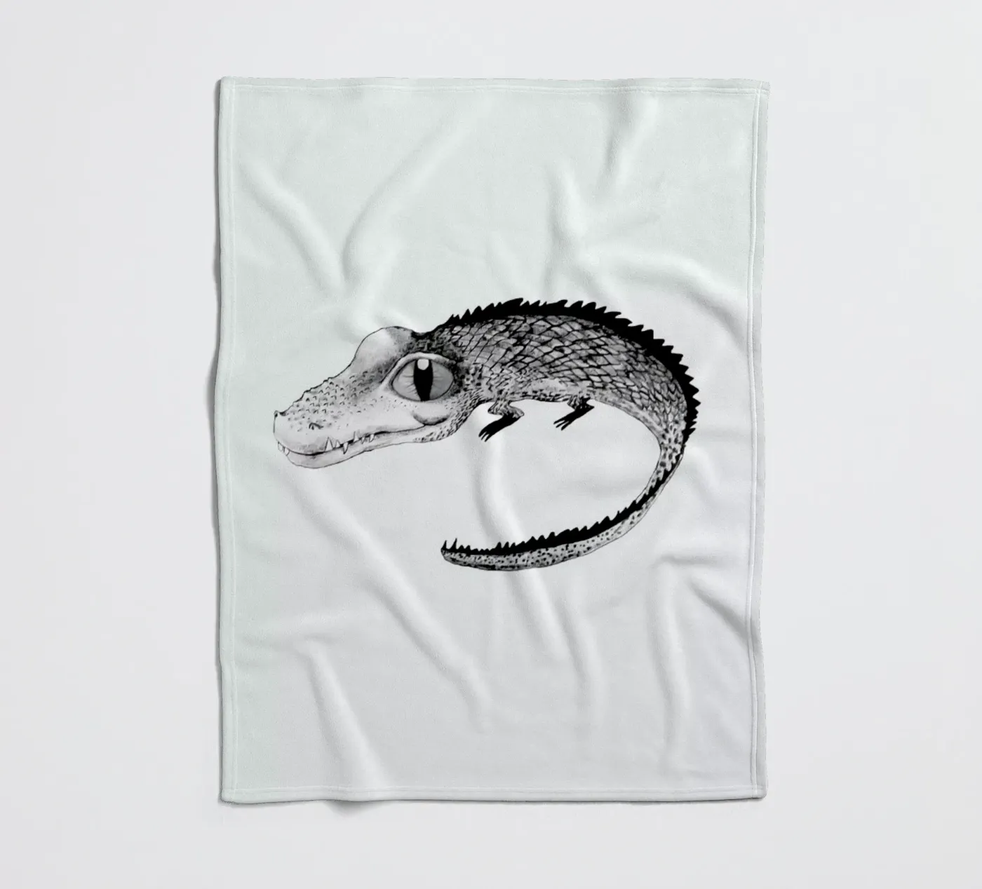 Crocodile fleecedeken van Tvinkla