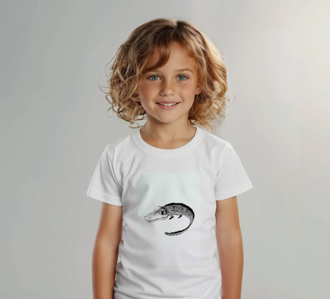 Crocodile t-shirt bambini da Tvinkla
