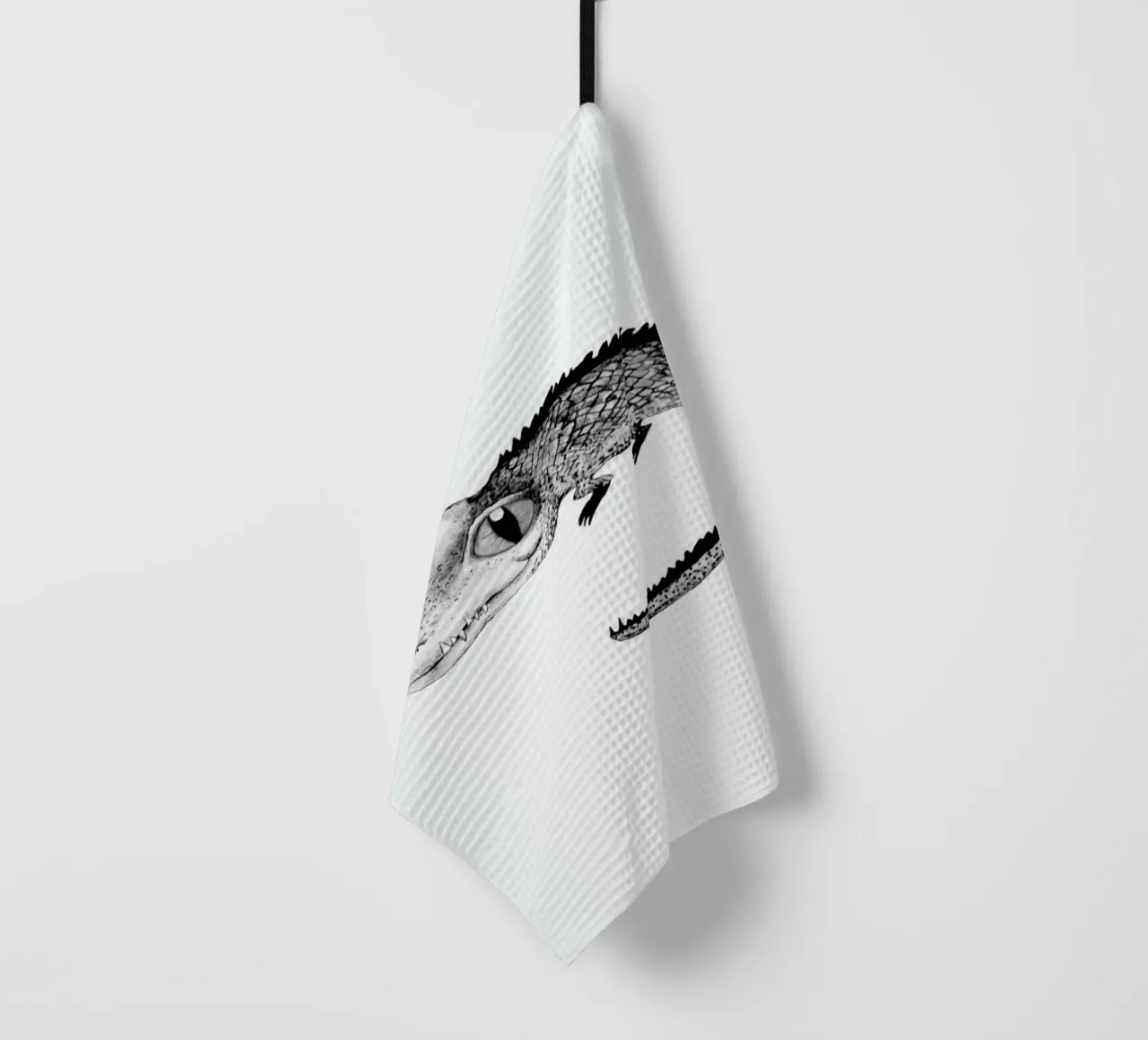 Crocodile canovaccio da cucina da Tvinkla