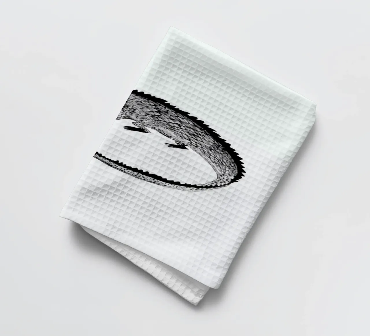 Crocodile canovaccio da cucina da Tvinkla