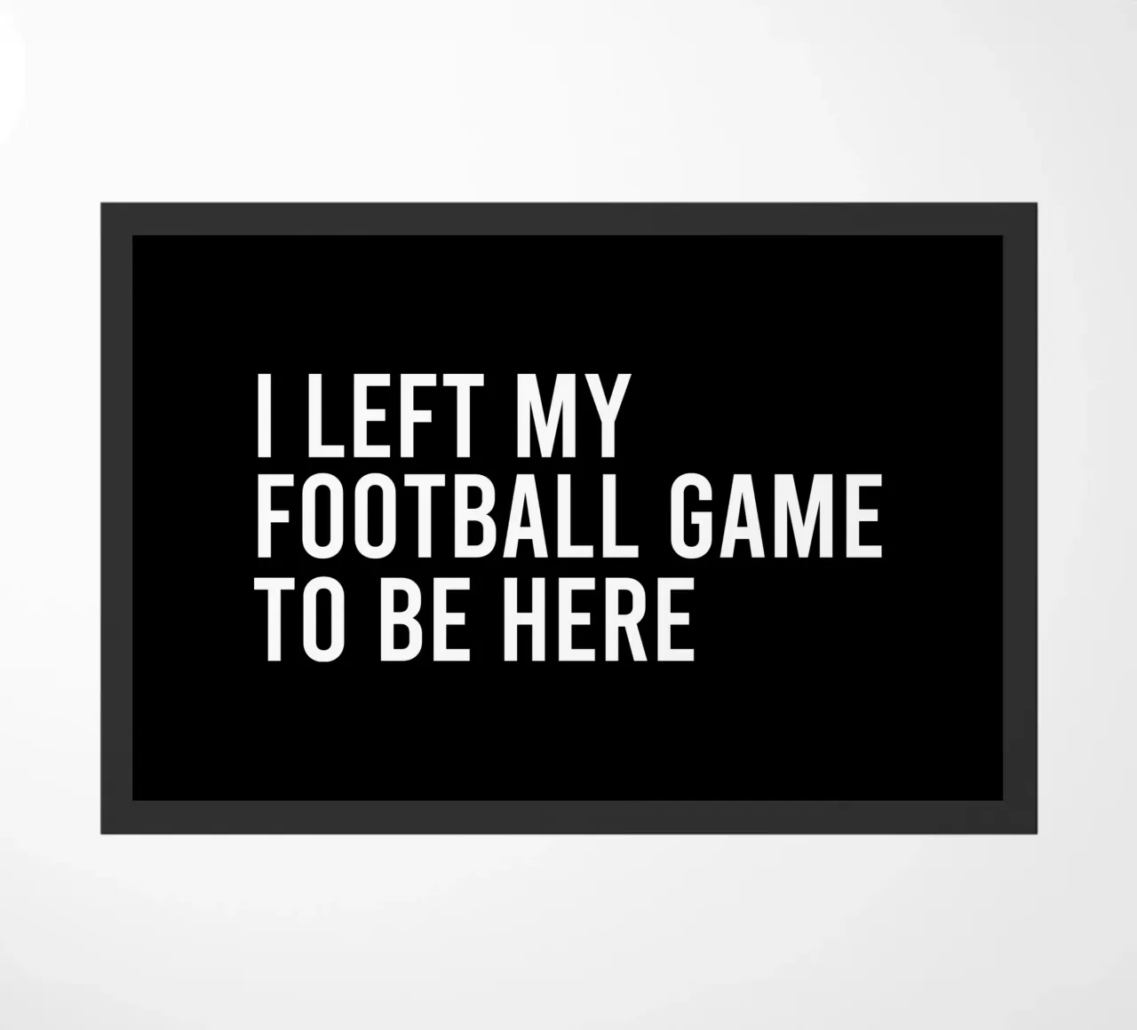 I left my football game to be here zerbino da happieeagle