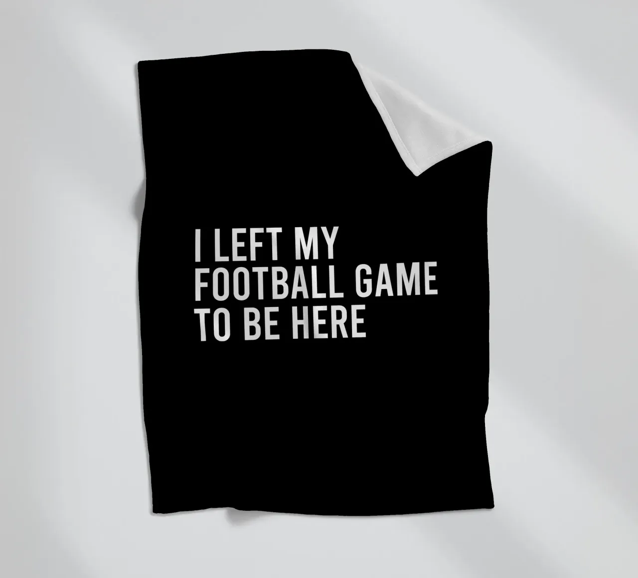 I left my football game to be here coperta in pile da happieeagle