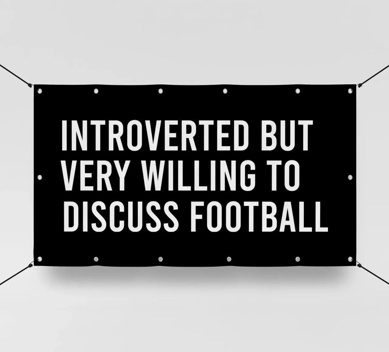 Introverted but very willing to discuss football telo in pvc da happieeagle