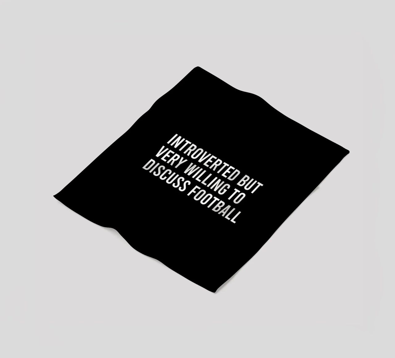 Introverted but very willing to discuss football coperta in pile da happieeagle