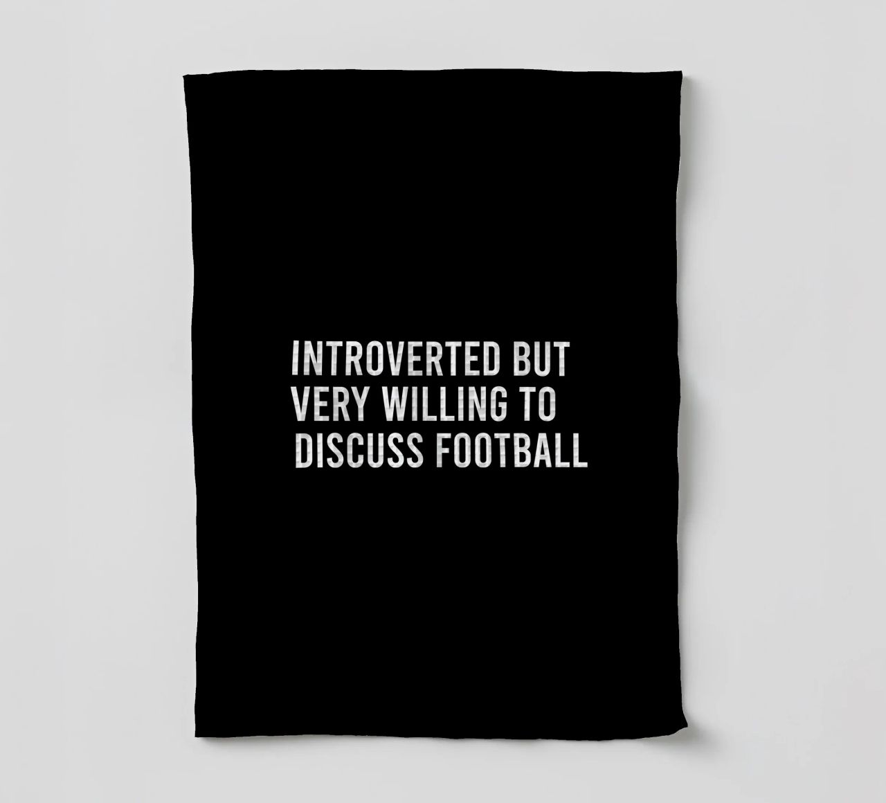 Introverted but very willing to discuss football canovaccio da cucina da happieeagle