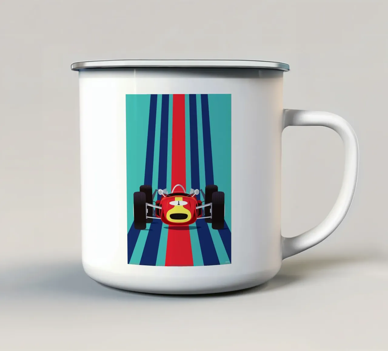 FORMULA 1 tazza in smalto da Raphaël Delerue