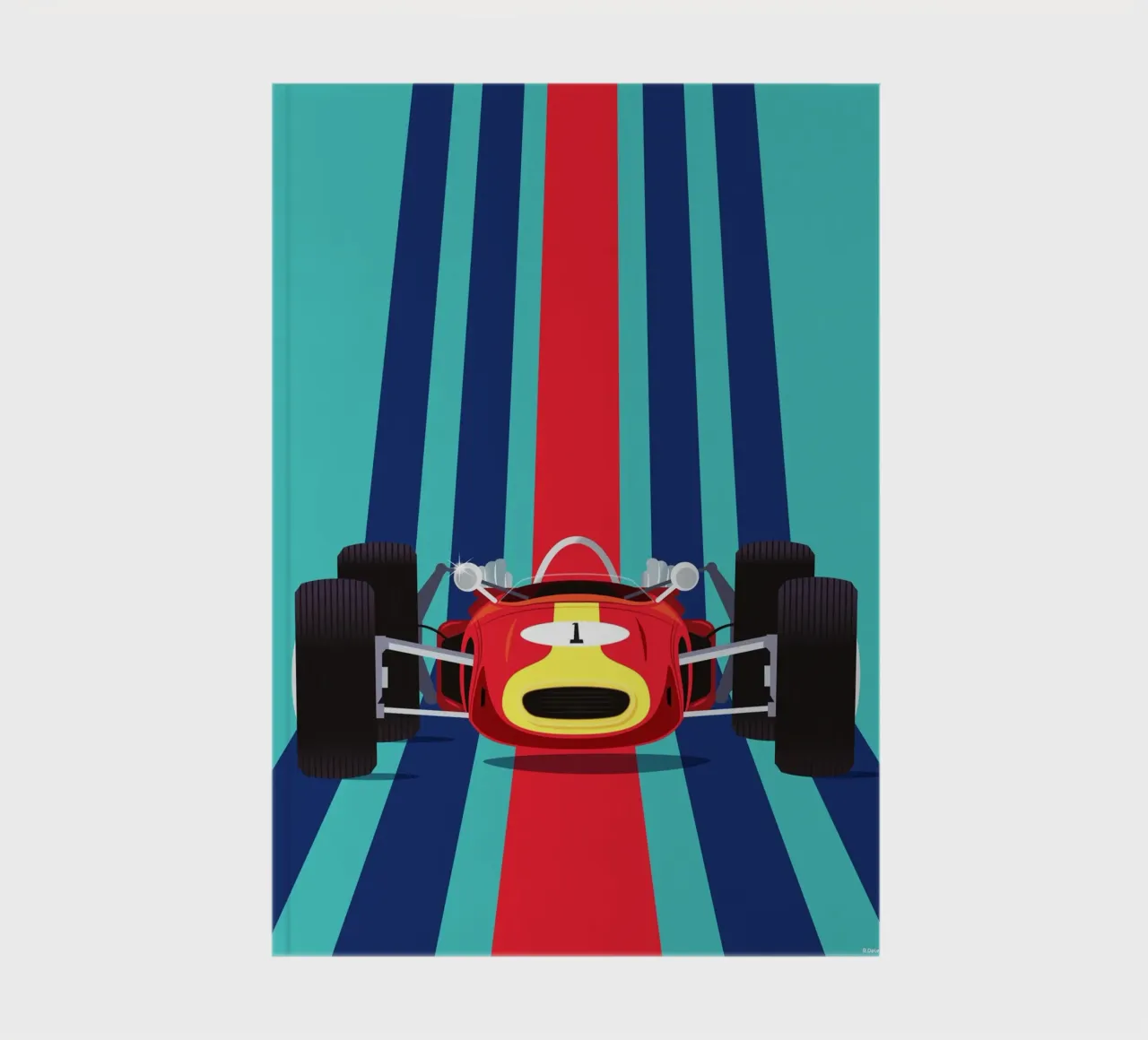 FORMULA 1 notebook by Raphaël Delerue