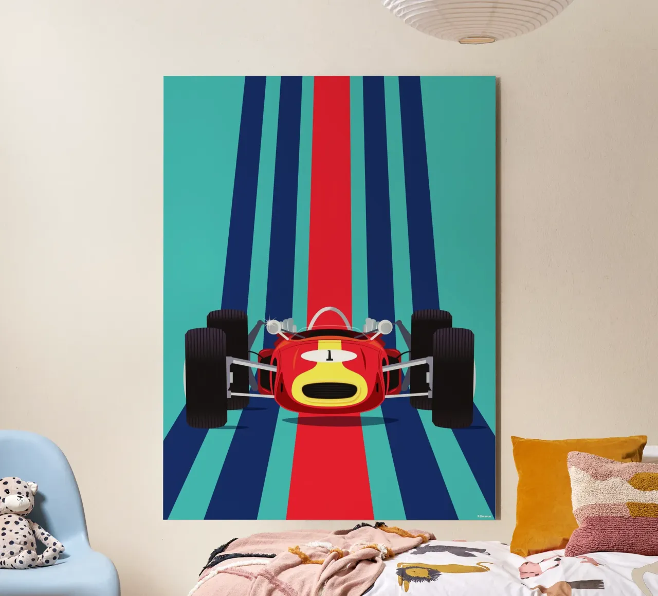 FORMULA 1 alluminio dibond da Raphaël Delerue
