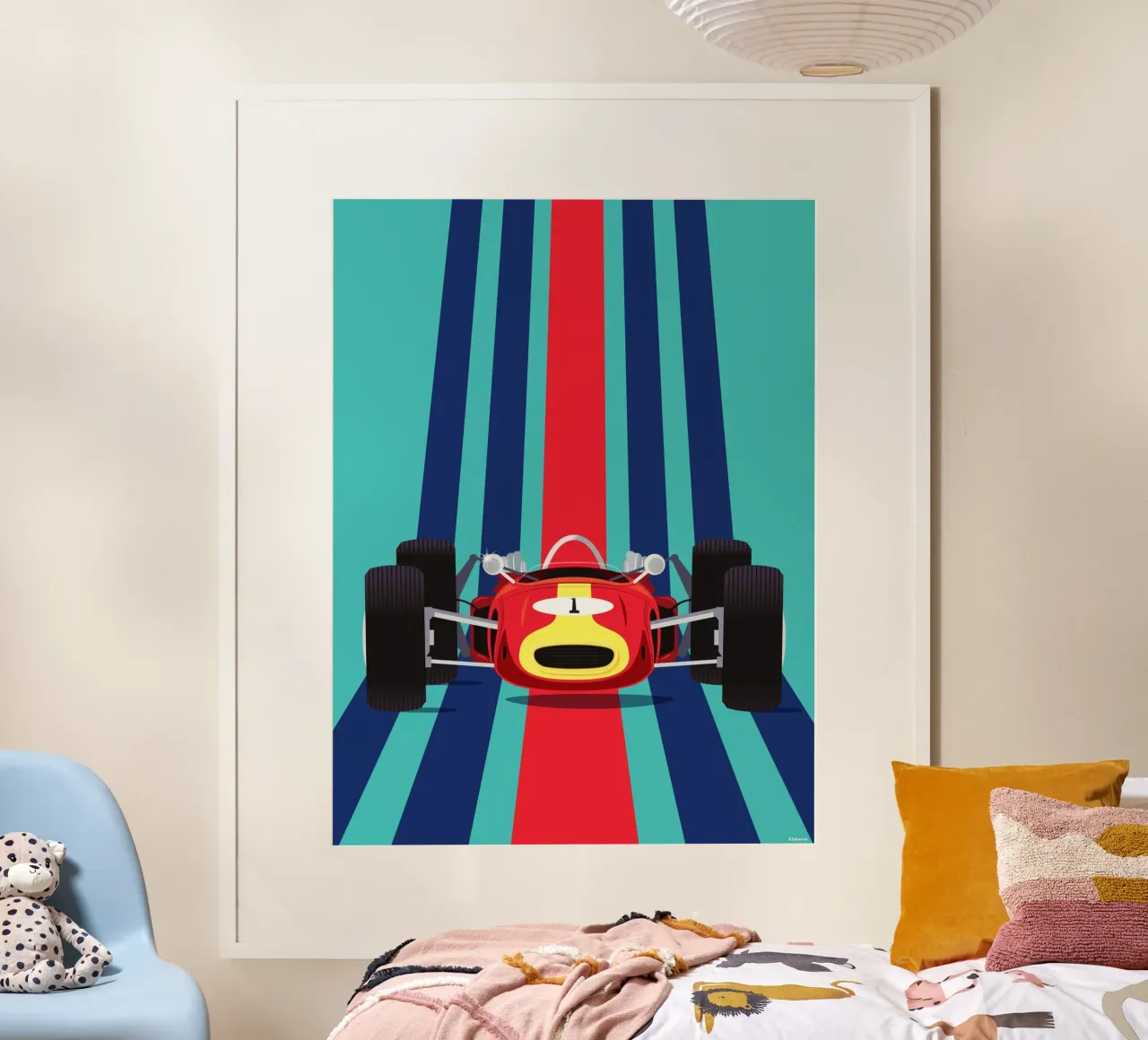 FORMULA 1 poster da Raphaël Delerue
