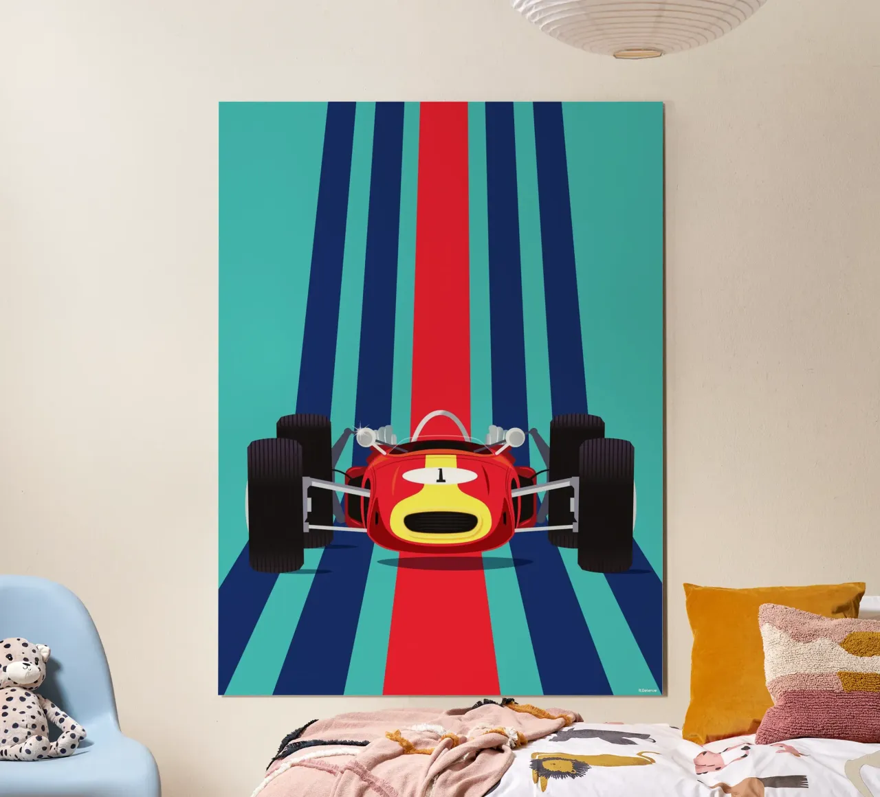 FORMULA 1 poster da Raphaël Delerue