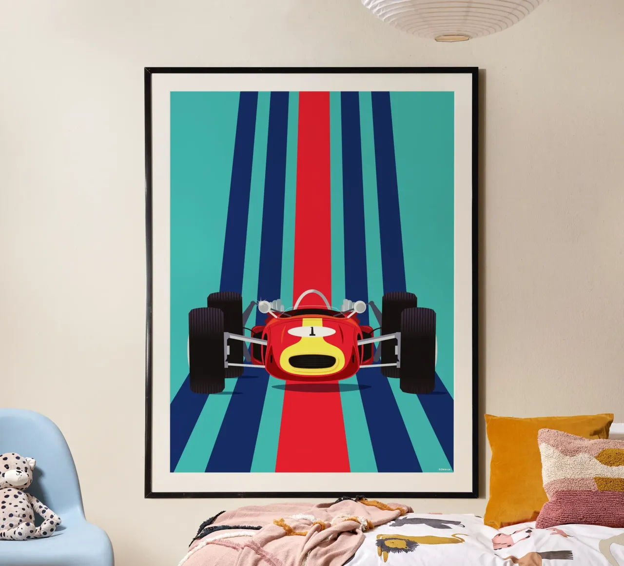 FORMULA 1 poster da Raphaël Delerue
