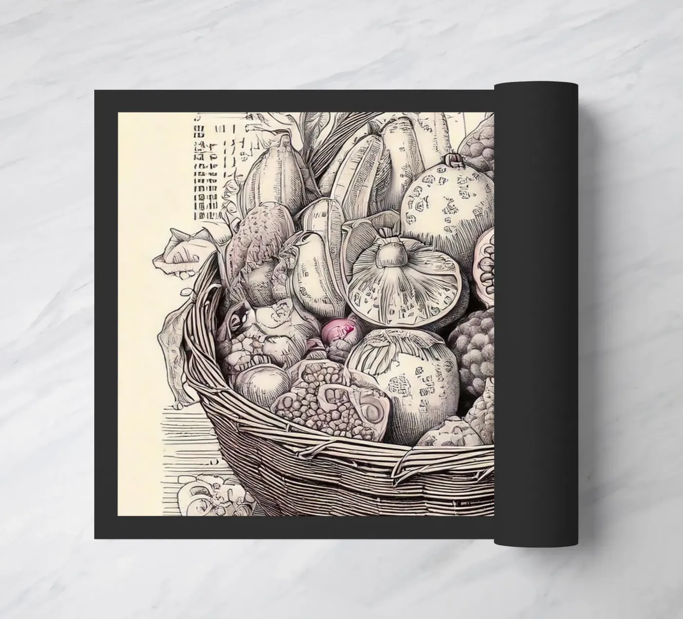 Fruits Harmony 2 doormat by tylerstudio