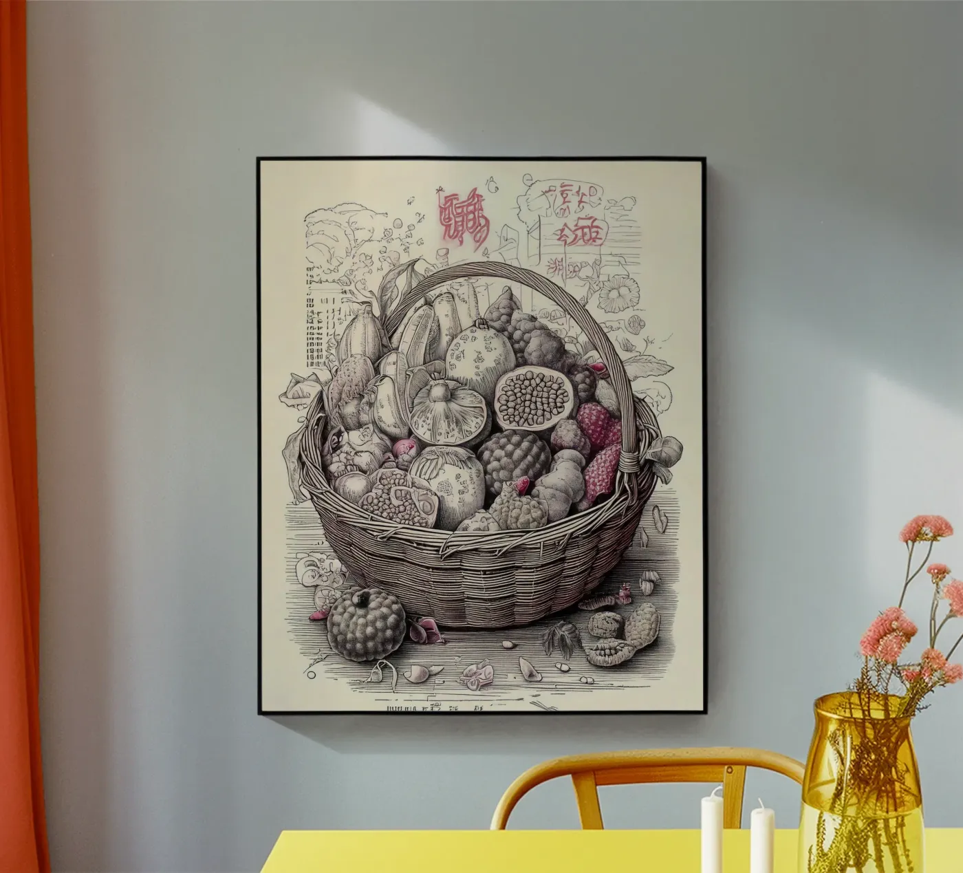 Fruits Harmony 2 acrylic glass by tylerstudio