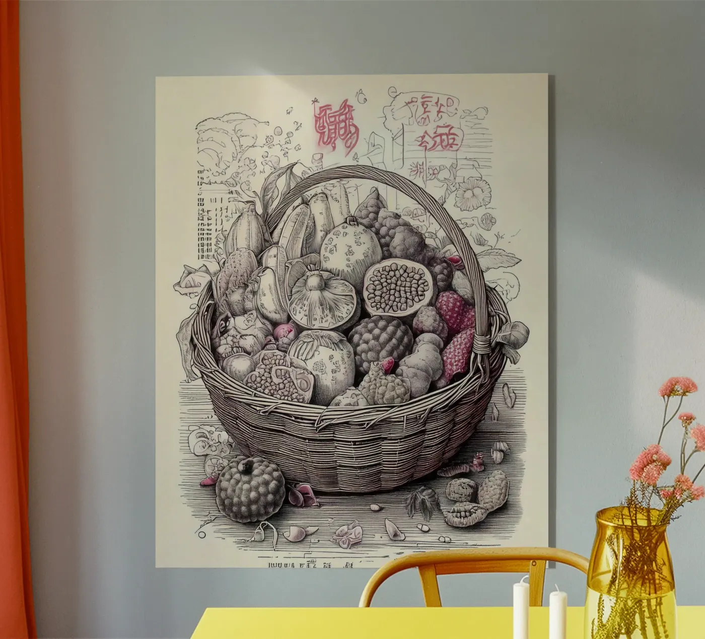 Fruits Harmony 2 acrylic glass by tylerstudio