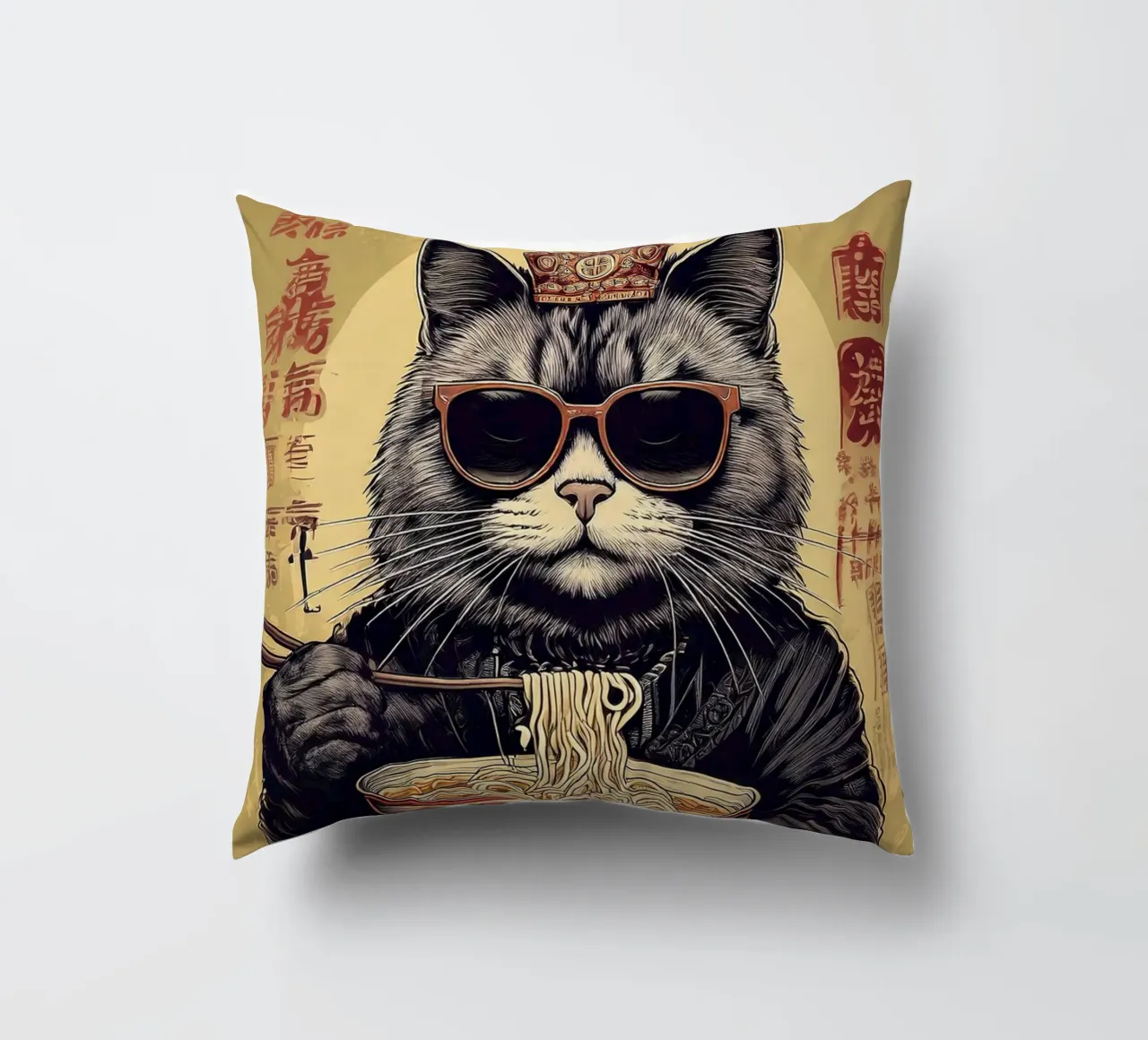 King cat cuscino da tylerstudio