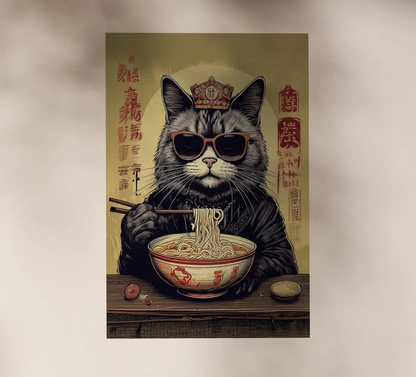 King cat pellicola backlit da tylerstudio