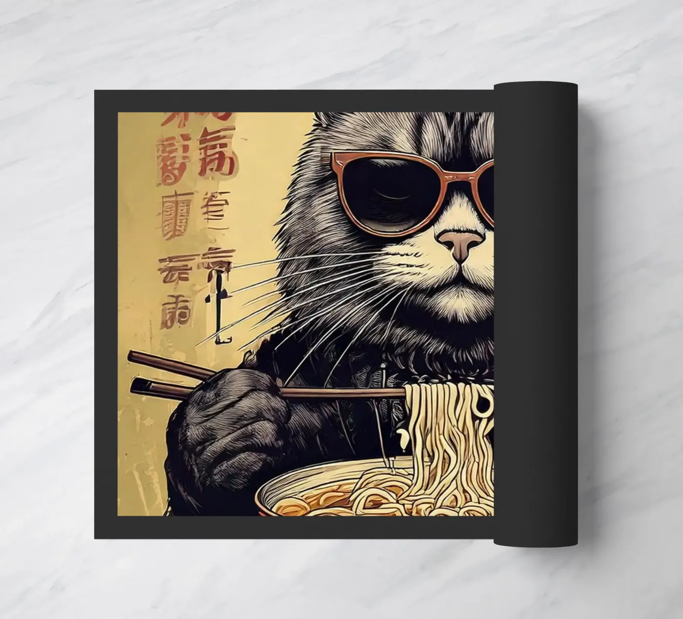 King cat doormat by tylerstudio