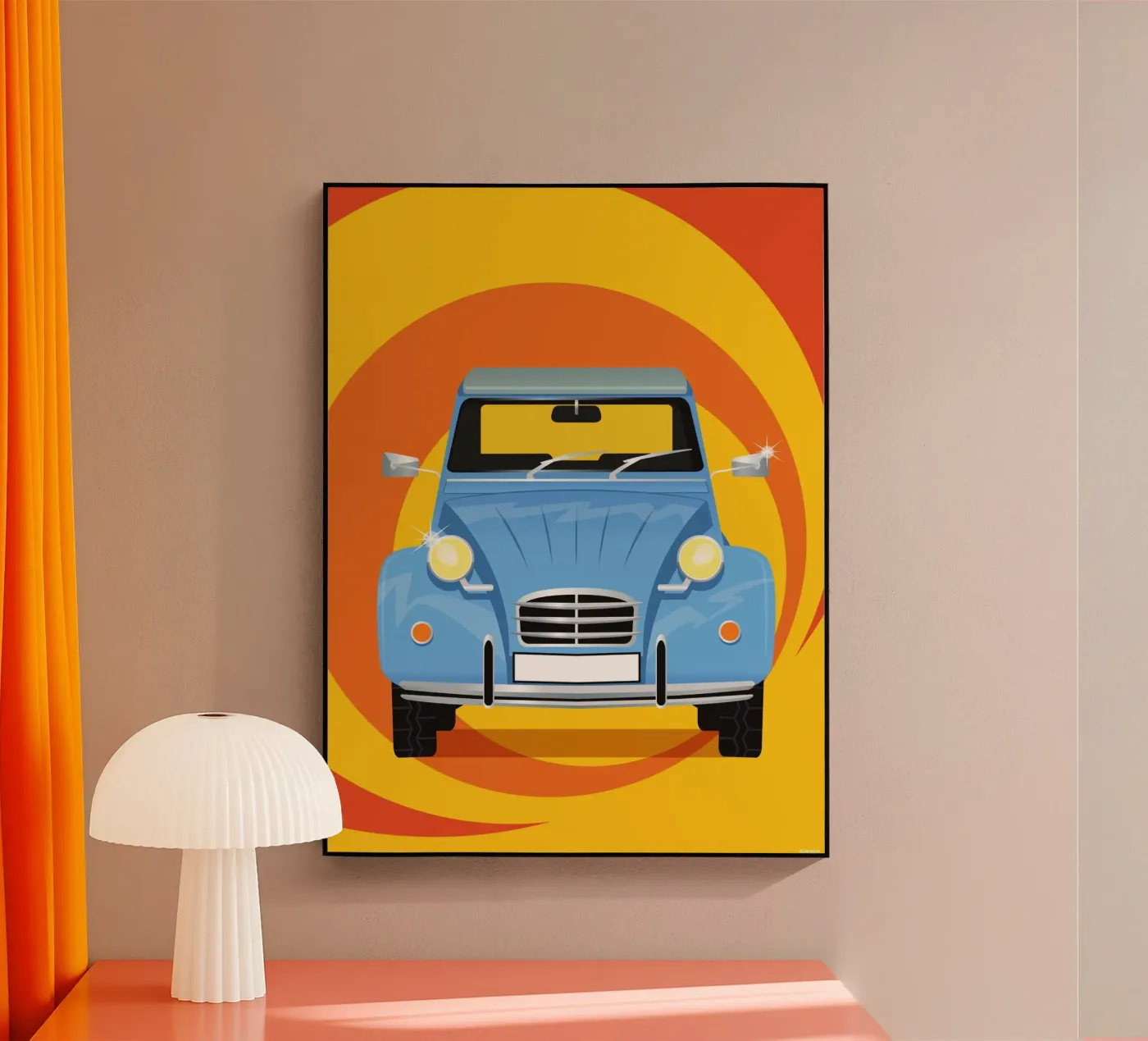 CITROEN 2CV plexiglass da Raphaël Delerue