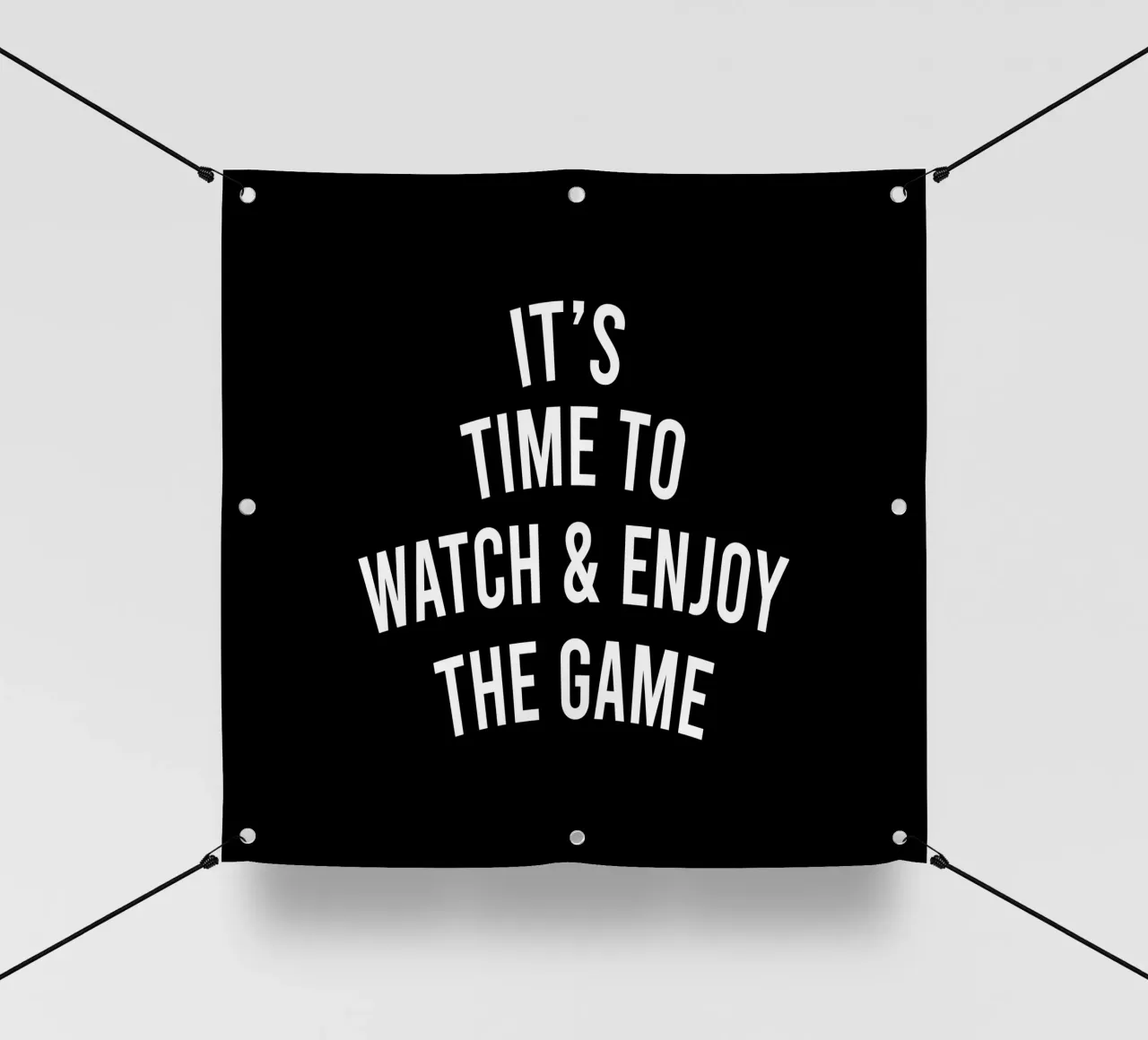 it's time to watch and enjoy the game telo in pvc da happieeagle