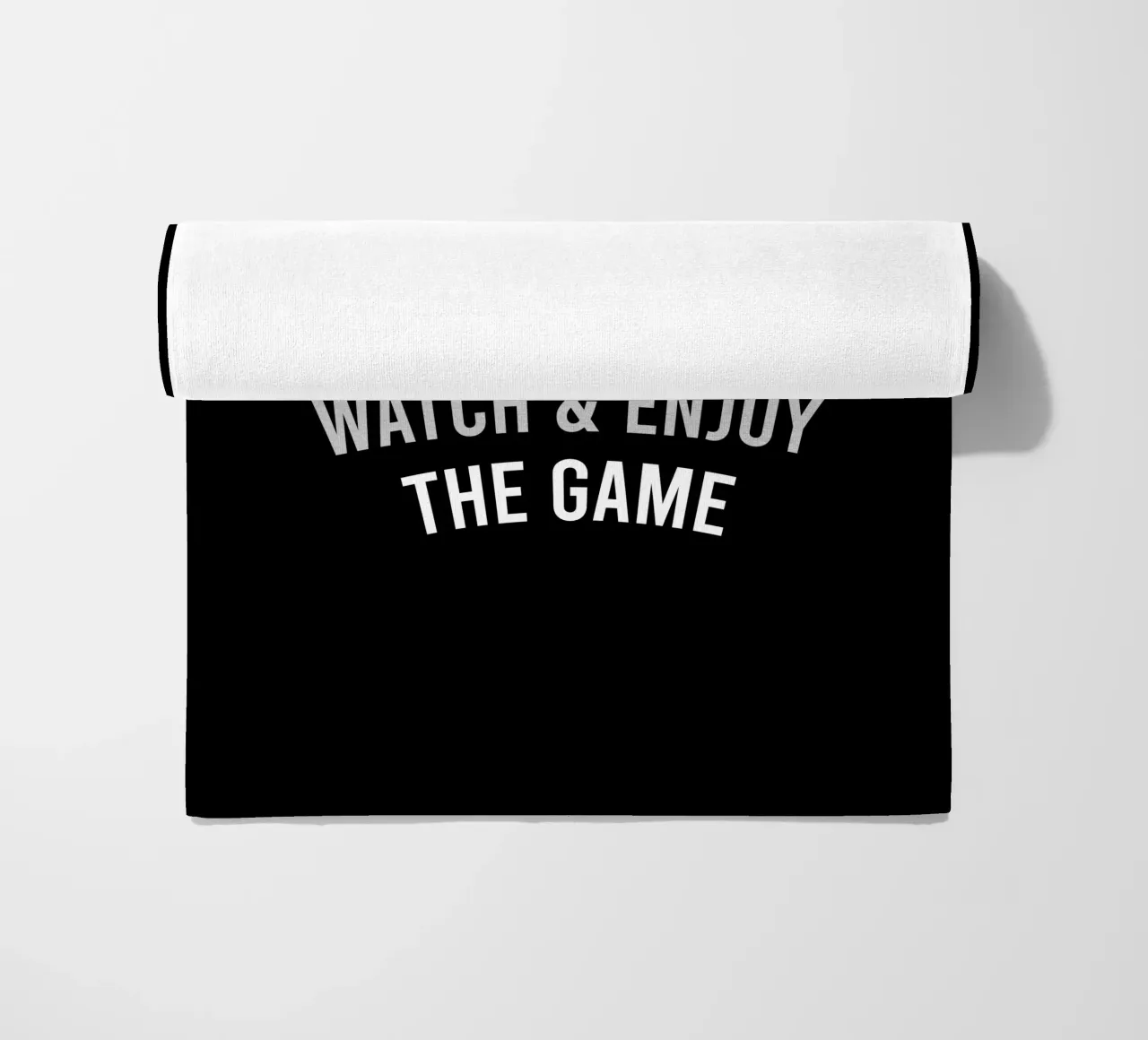 it's time to watch and enjoy the game Strandtuch von happieeagle