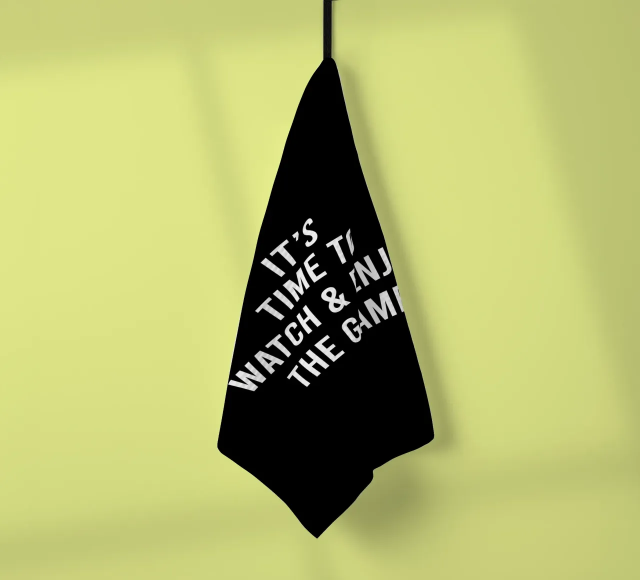 it's time to watch and enjoy the game canovaccio da cucina da happieeagle