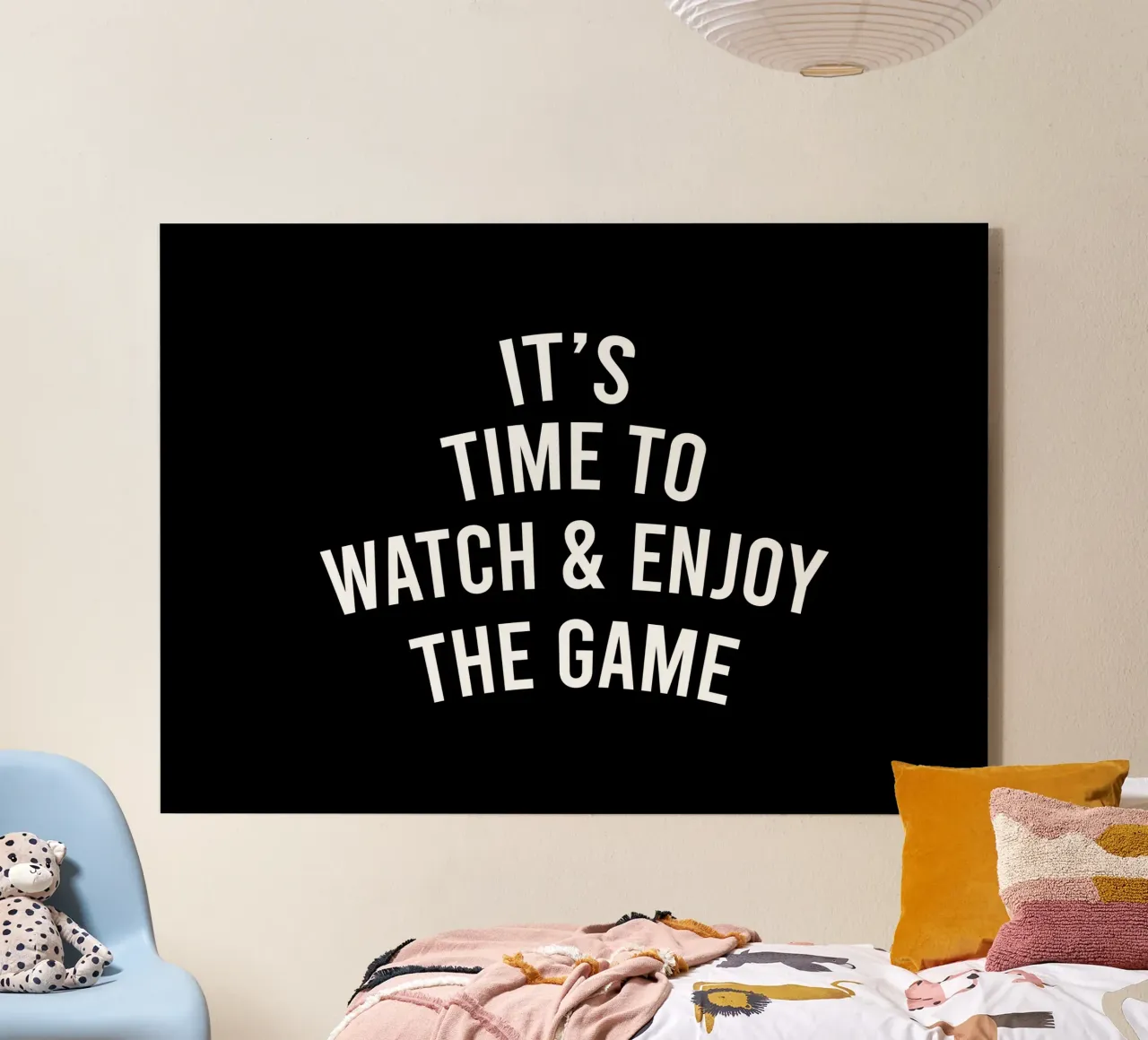 it's time to watch and enjoy the game plexiglass da happieeagle