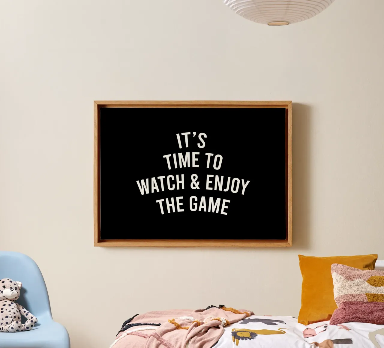 it's time to watch and enjoy the game canvas by happieeagle